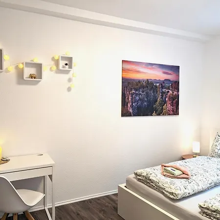 Apartment Hw3b - Helle Grosse Fuer Bis Zu 6 Personen Sebnitz