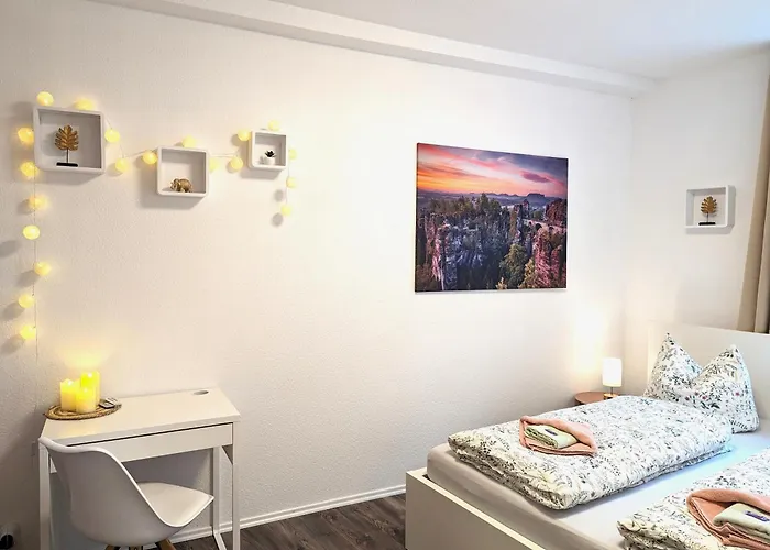 Apartment Hw3b - Helle Grosse Fuer Bis Zu 6 Personen Sebnitz